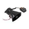 12V 100W 120dB Car Horn PA Mic 7‑Sound Emergency Warning Alarm Siren for Car Truck RV