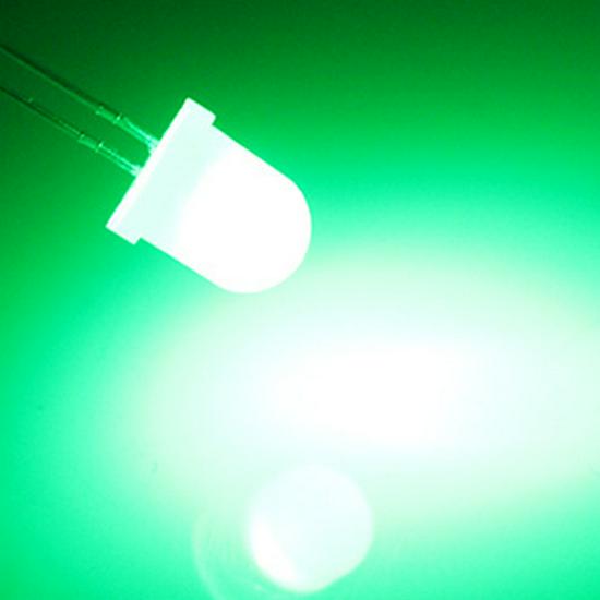 10MM F10 Round Head LED: Red, Blue, Green, Yellow, Orange Light Emitting Diodes