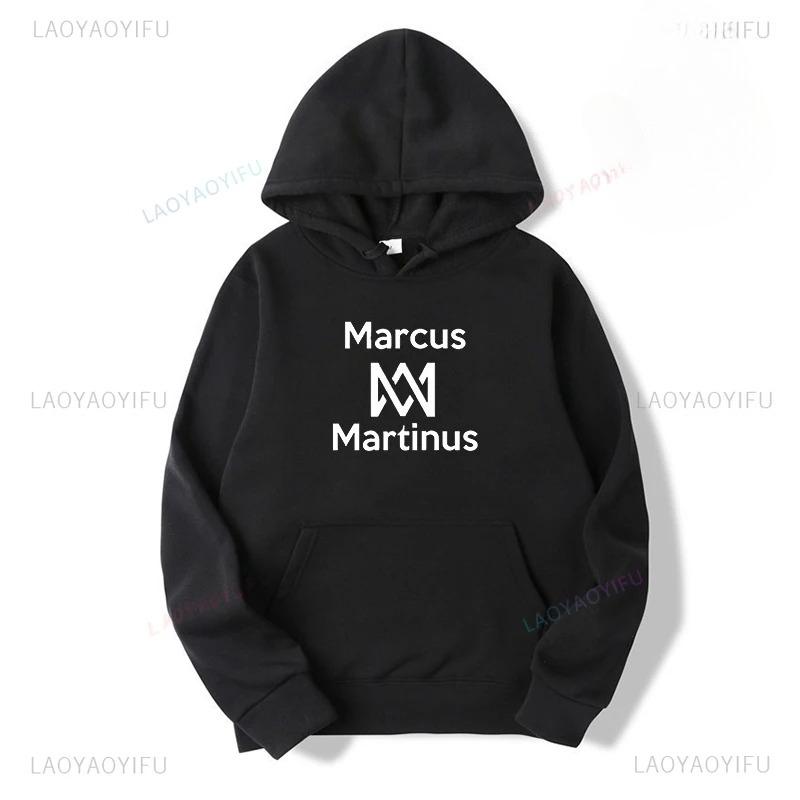 Худи с графикой Marcus Martinus Y2K Унисекс Винтажная уличная одежда Кавайи Аниме Концертный пуловер Повседневная одежда