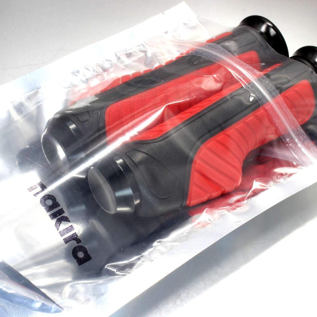 nakira Bike Grip for 0.9 inch (22 mm) Universal Bike Handles, Live Dio, Jog Signus X with Assist (Red)