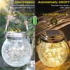 Solar Lantern Lights Waterproof Flickering Flame Garden Light Decorative Solar Hanging Lantern with 2 Modes for Yard Patio Decor