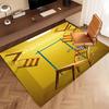horror film The Backrooms Print Area Rug - Soft,Washable Non-Slip Indoor Mat,Living Room,Home Office Decorative Rug
