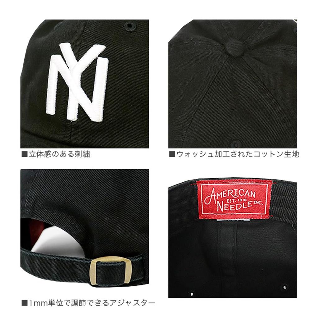 AMERICAN NEEDLE LOS ANGELES Bone Ballpark 6-Panel Low-Profile Cap (SMU674) for Men and Women, Simple, Stylish, and Cute.