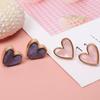 Korean S925 Silver Heart Earrings: Charming, Fresh & Versatile for a Girlish Touch.