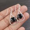 Украшения из кабошона Черного Оникса, Серьги из стерлингового серебра 925 пробы, Красивые серебряные серьги с Ониксом в подарок на День благодарения