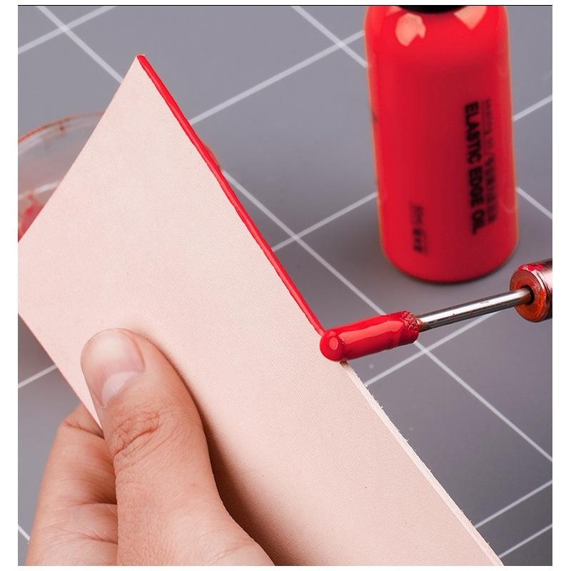 Ручка для окрашивания кожи с помощью масла Ручка-аппликатор для окрашивания края Speedy Edge Валик для окрашивания кожи Инструменты для окрашивания края с помощью инструмента с деревянной ручкой