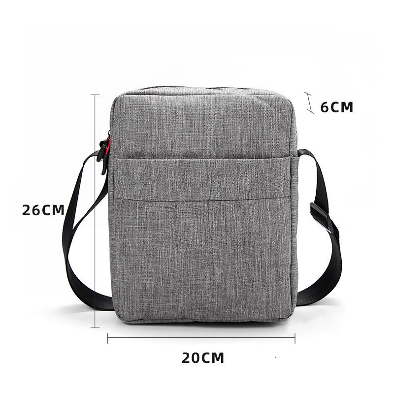 Мужская повседневная деловая сумка через плечо большой емкости