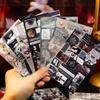 20 листов Серия стихов «День и Ночь» ретро Ins Готический стиль высечка наклейки книга DIY дневник скрапбукинг эстетика Журнальные принадлежности