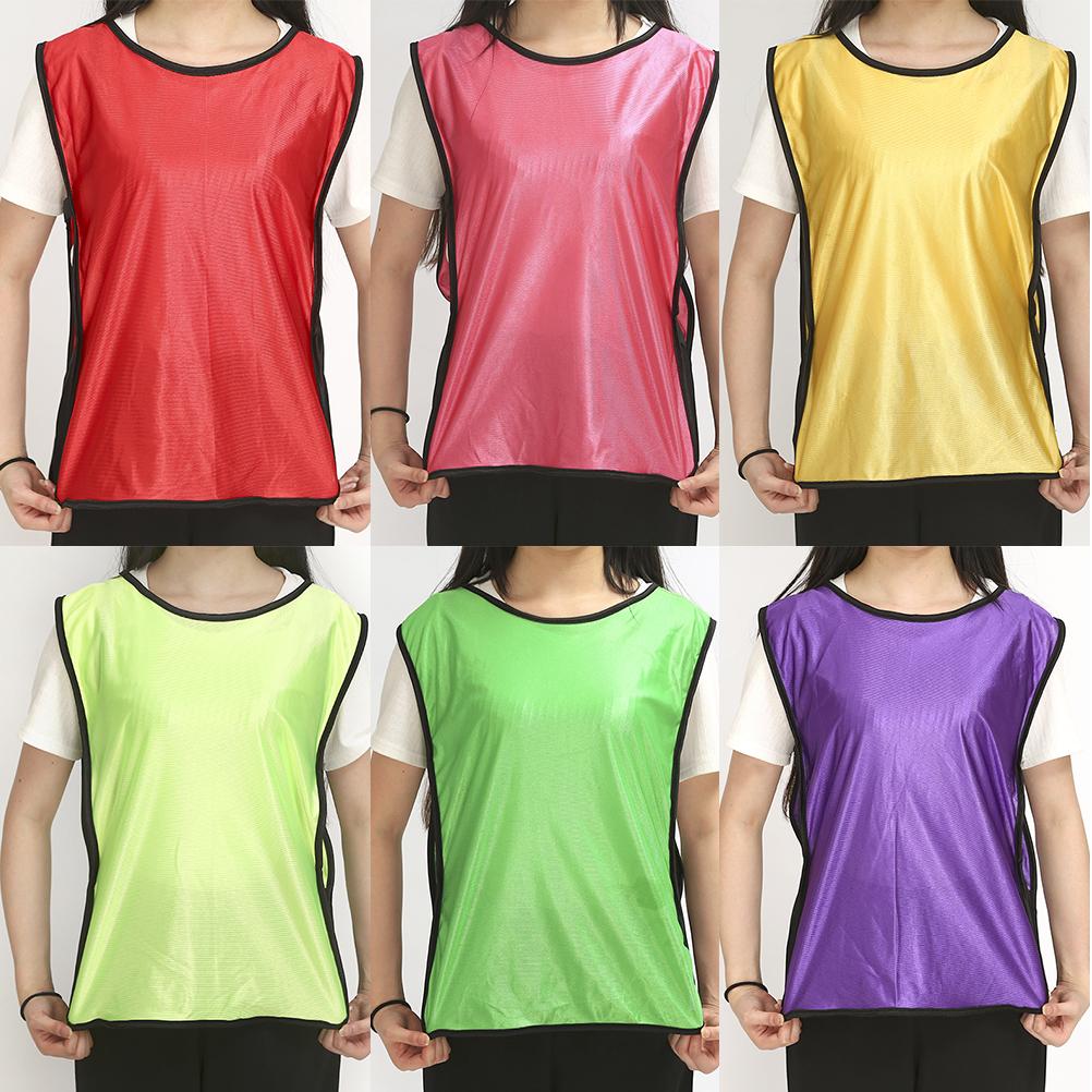 10 шт. Детские тренировочные жилеты для скрэммиджа, тренировочные майки, манишки для футбола, баскетбола, футбола