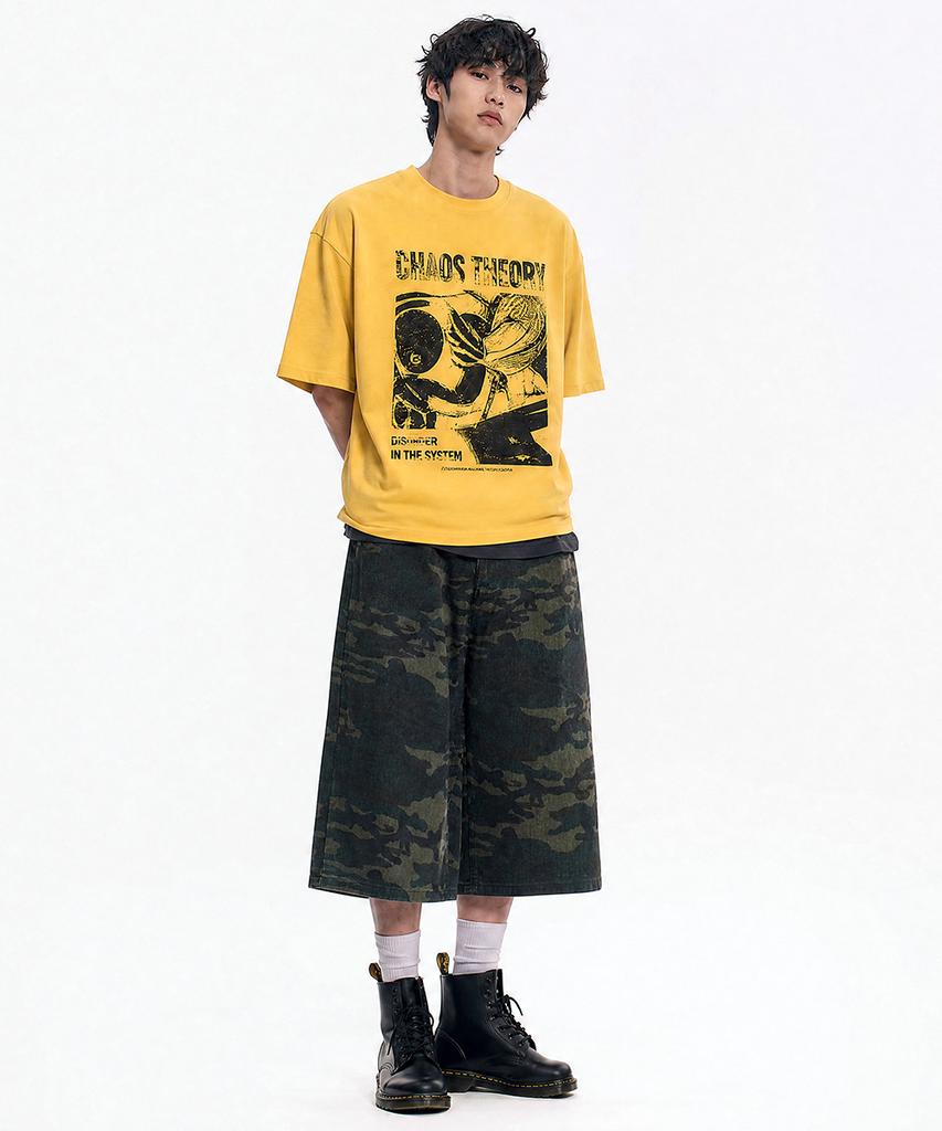 ARTISTWEAR [Atw] Камуфляжные полевые шорты-бермуды
