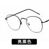 New retro ultra-light flat glasses, round glasses frame, can be equipped with myopia glasses frame tee