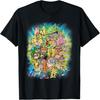 Футболка Nickelodeon Ultimate Nick 90s Character Tie Dye