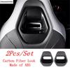 Car Seat Head Pillow Headrest Adjust Button Sequ Decoration Cover Trim For BYD Seal EV   2024 Wood Grain Accessories