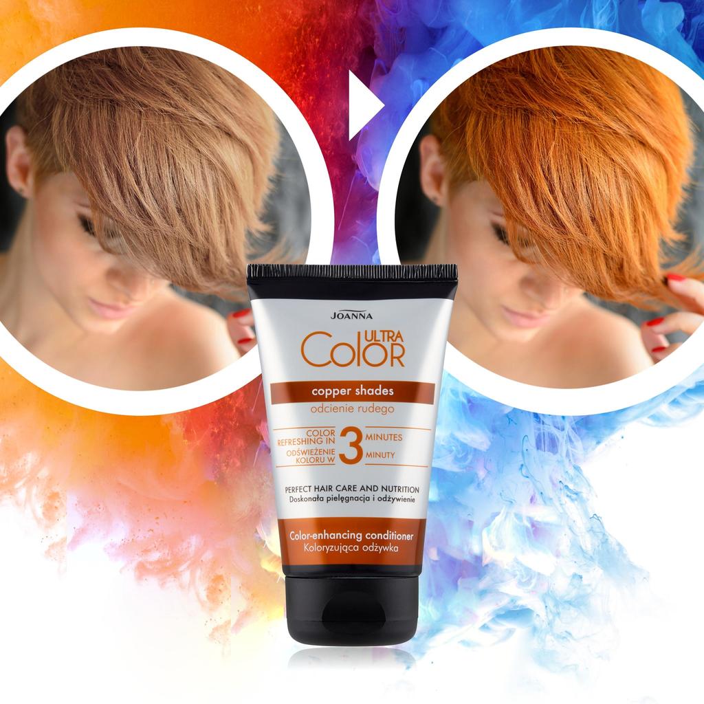 Joanna Professional Intense Red Shade Enhancing Conditioner - 100g