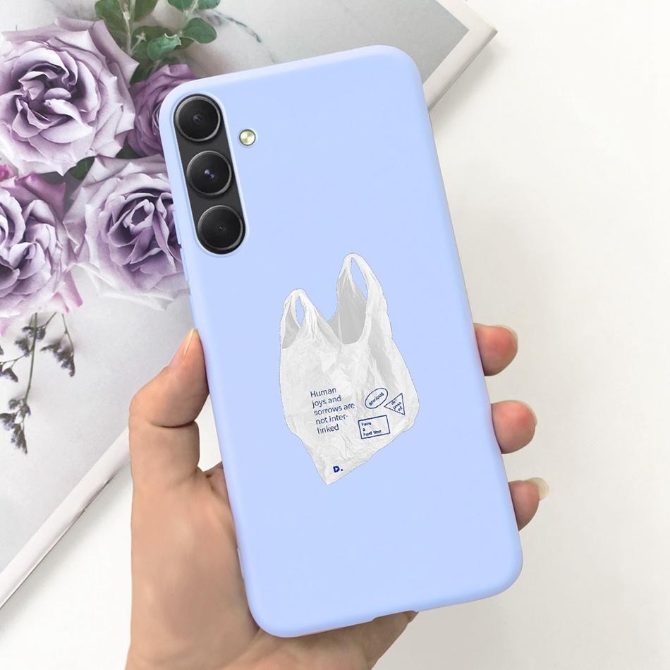 Чехол для телефона Samsung Galaxy A55 Samsung A55 5G SM-A556B Модный узор Луна Мягкая силиконовая задняя крышка