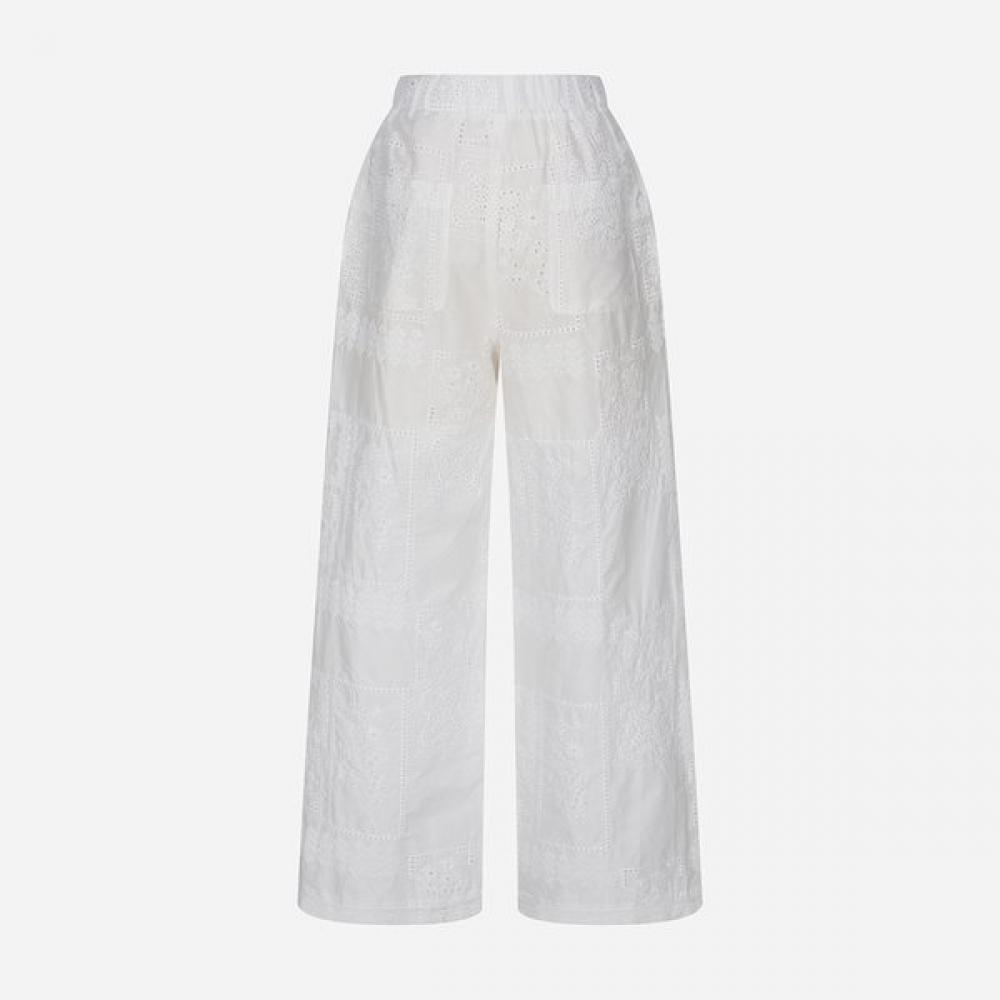 Thursday Island Women Eyelet Embroidered Banding Pants T264mpt249w