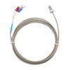 2M Length M6 BSW Screw Thread Temperature Measuring Probe K Type Thermocouple Cable