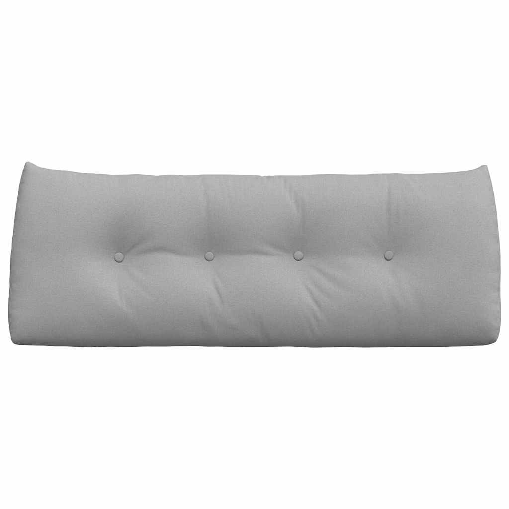 Back Cushion Cloud Grey 120 x 24 x 50 cm Fabric