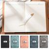 PU Leather Notepad With Password Lock Diary Notebook Creative School Office Supplies