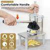 Manual Potato Cutter French Fries Chopper Potato Chips Maker Vegetable Fruit Chopper Dicer Cutting Machine Tools Stainless Steel