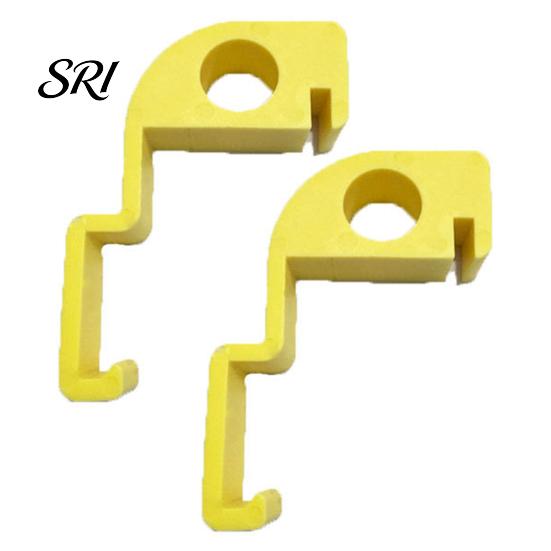 Trash Can Air Circulation 2Pcs Ventilation Clip Kitchen Waste Prevents Lid Damage Odor Easy Snap-On Installation Buffer Anti-scratch