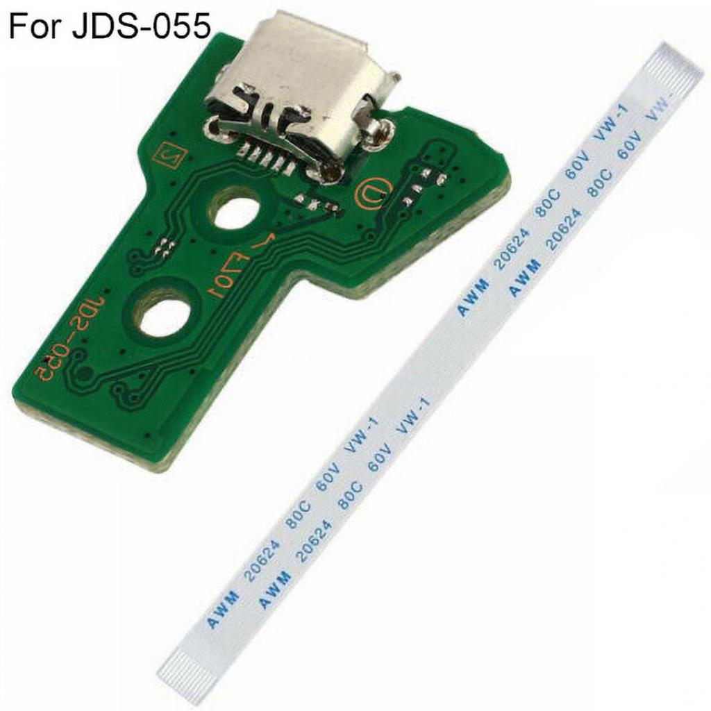 USB-порт для зарядки, 12-контактный гибкий кабель для контроллера Sony JDS-030 JDS-040 JDS-055