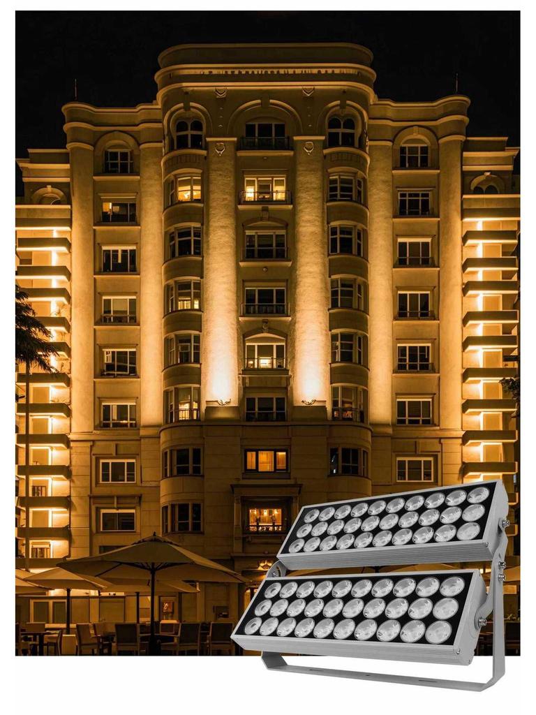 LED Floodlight Outdoor Waterproof Spotlight for Wall, Pillar, or Tree