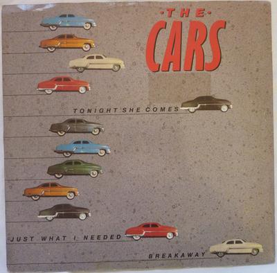 12-дюймовая пластинка CARS  Tonight She Comes  Just What I Nee EKR30 ELEKTRA 1985 UK Rock Б/у