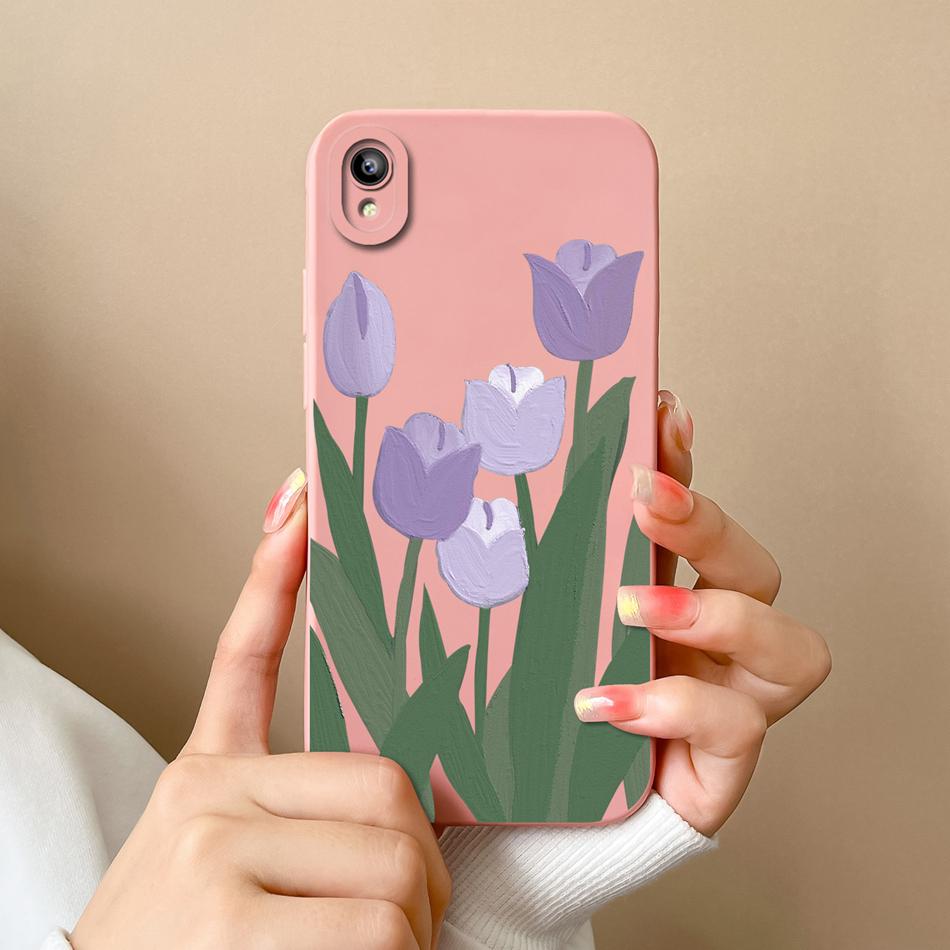 Для Vivo Y93 Y93S Y91C Y91i Y90 Y1S Чехол Модный Дизайн Защита Камеры Ударопрочная Задняя Крышка Мягкие Жидкий Силикон Чехлы для Телефона