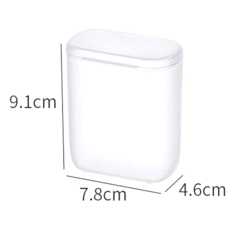 Desktop Data Cable Storage Box Dustproof With Cover Mobile Phone Charger Box Transparent Cable Wire Container Box In Office Home