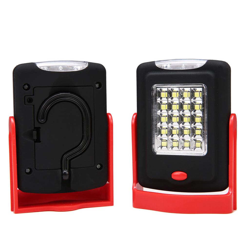 1 шт. светодиодный фонарик, рабочий свет, подставка на 360 градусов, уличный фонарь, палатка, лампа с магнитным крючком