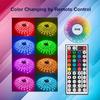 5/4/3M Bluetooth светодиодная лента Smart RGB светодиодные фонари Декор комнаты без водонепроницаемого диода Гибкая лента управления + адаптер