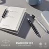 PARKER IM Matte Black CT Ballpoint Pen, Medium Nib, Oil-Based, Gift Boxed, Officially Imported, Product Number 2143442Z