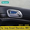 For Jeep Grand Cherokee WK2 2011 2012 2013 2014 2015 2016 2017 2018 2019 2020 Car Inner Door Handle Bowl Frame Cover Trim Case