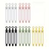 Cable Tie, Reusable Multi-color Elastic Cable Arrangement and Binding, Suitable for Headphones, Chargers, Mice, Audio and USB Data Cables