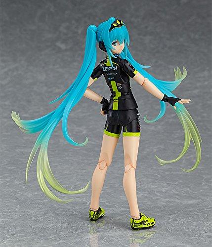 Figma Racing Miku 2015 TeamUKYO поддерживает окрашенную подвижную фигурку ver. Немасштабируемый АБС и ПВХ