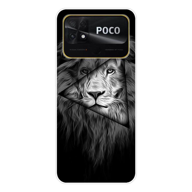 Для Xiaomi Poco C40 C 40 Чехол Мягкая силиконовая задняя крышка Мультяшный чехол для телефона Разнообразие