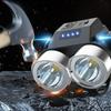 Водонепроницаемый дизайн Светодиодная фара для велосипеда IPX6 Водонепроницаемый Безопасность Велосипедный фонарь Ночная езда