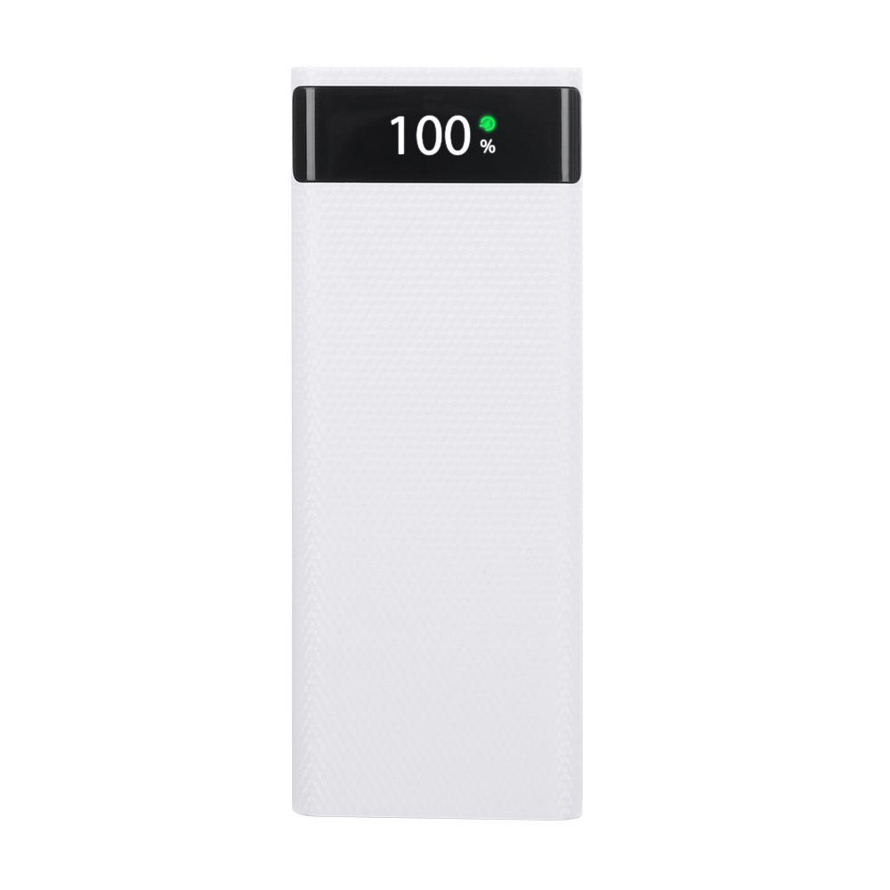 8*18650 чехлов для внешнего аккумулятора, портативный двойной USB-зарядный корпус типа C, чехлы для аккумуляторов 18650 для iPhone, Xiaomi, Huawei без аккумулятора