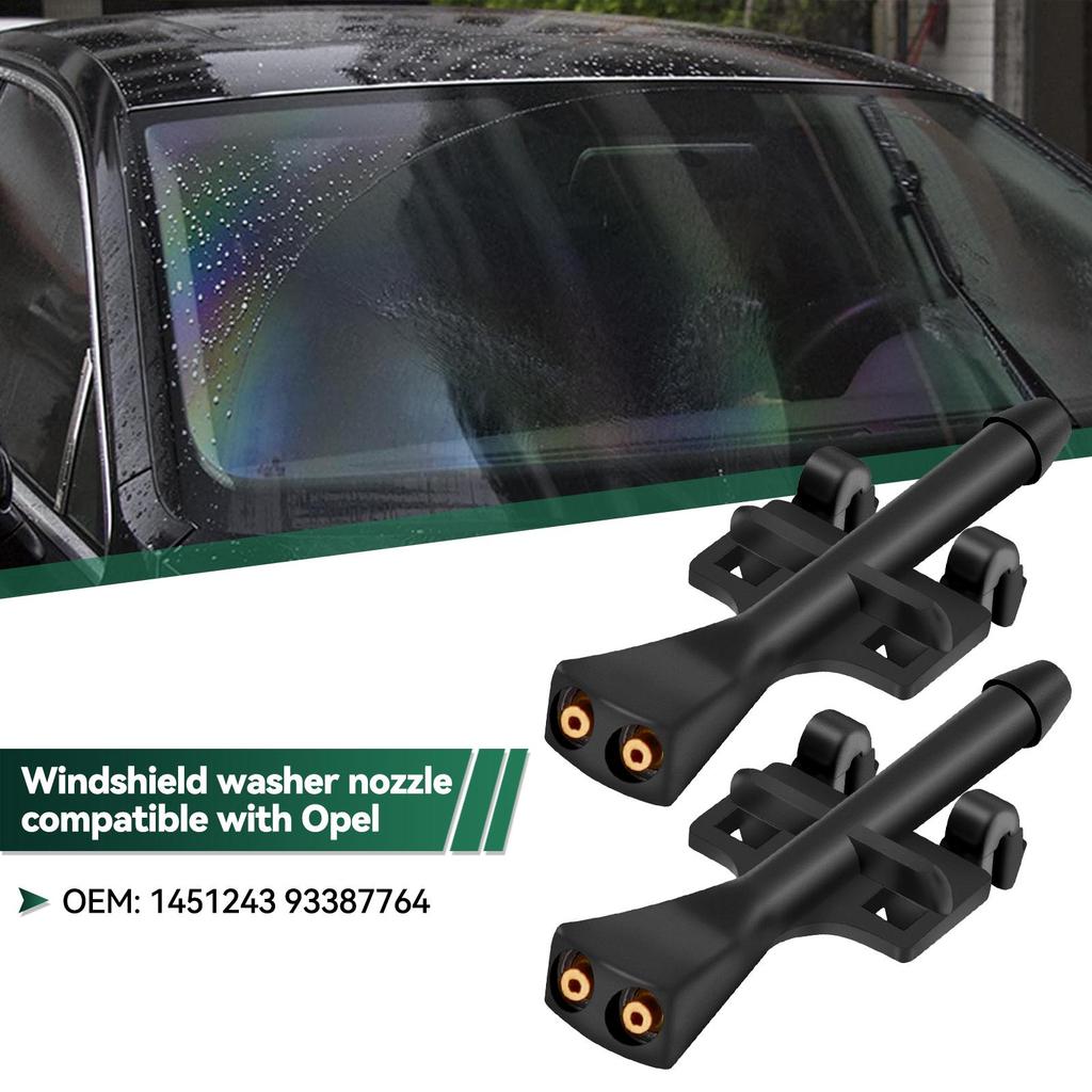 Форсунка омывателя лобового стекла Jet Spray Hood Liquid Clips для Opel Vauxhall Meriva A 2003 - 2010
