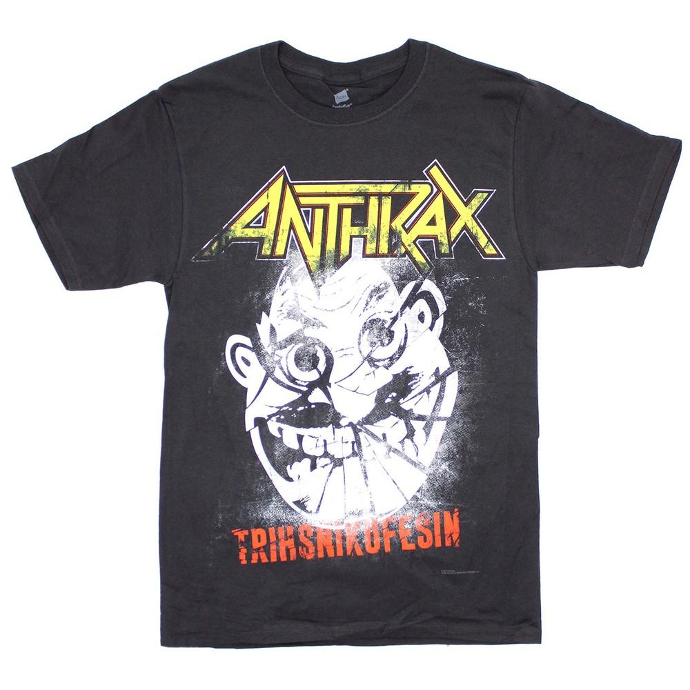 Men's Anthrax Cracked NOT Man 2015 Tee (D - NY) T-shirt Black