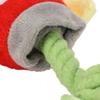 Cotton Rope Knot Plush Dog Toy Built-in Squeaker Space Pet Toy  Pet Teeth Care