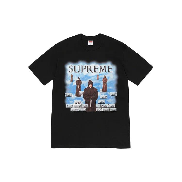 Supreme Print T Shirt Unisex Black (Unisex) T-Shirts SUP FW19 066