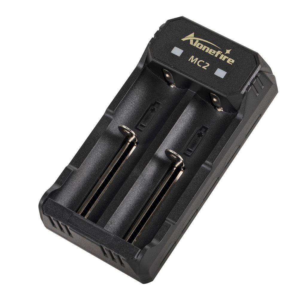 2-Channel 5V2A 3.7v Original Smart Quick Usb Charger Li-ion battery Rechargeable 26650/16340/14500/21700/18650 Lithium batteries