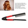 Rounded Teeth Hair Straightening Comb High Temperature Avoid Styling Hair Comb  For Unkempt Hair