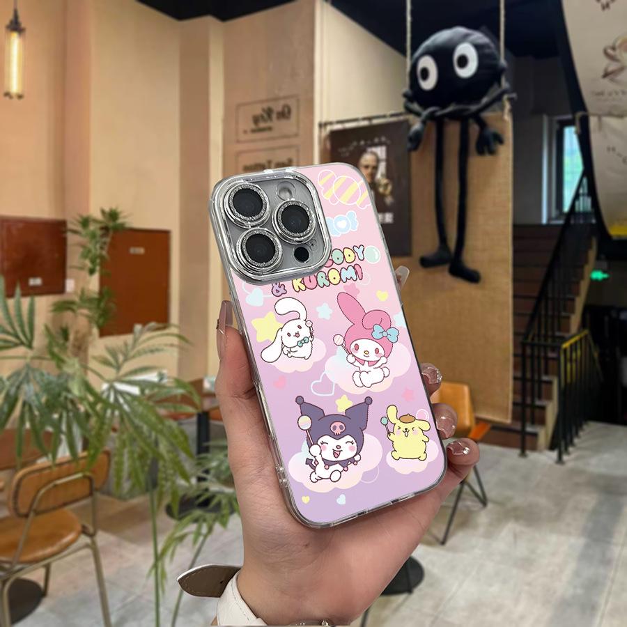 Милый серебристый чехол Hello Kitty для Apple 16