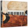 Canvas Print Piano Abstraction