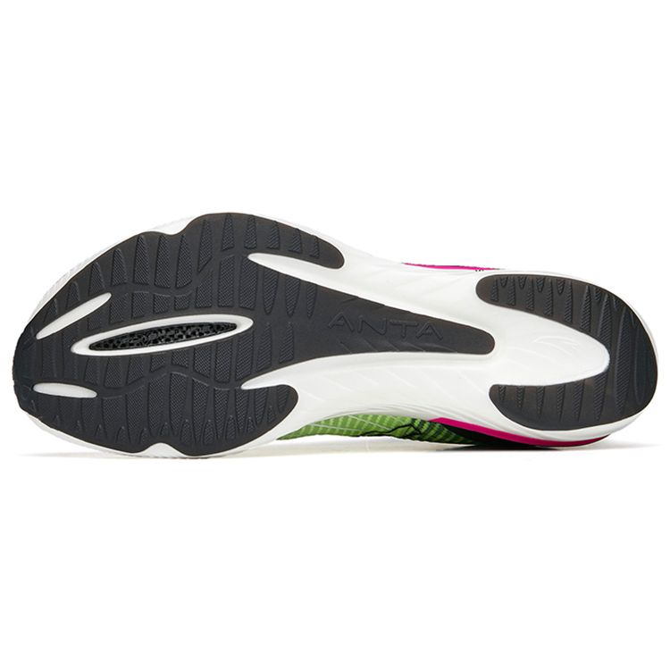 Anta C202 GT Nitrogen Technology Professional Carbon Plate Wear-Resistant Rebound Low-Top Running Shoes Men Sneaker Green 112225589S-1