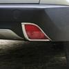 2PCs ABS Chrome Car Rear Back Fog Light Lamp Frame Decoration Sticker Cover Trim for Peugeot 2008 2014-2019 Accessories