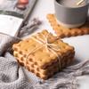 Wooden Coaster Lotus Root Slices Cookies Flowers Table Coaster Versatile Insulation